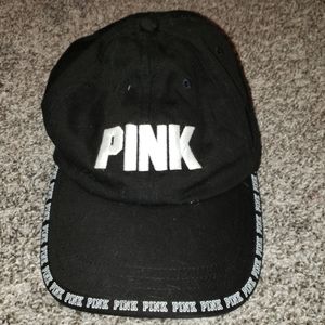 PINK Black And White Hat